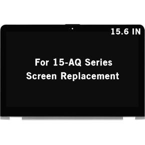 15.6" Screen Replacement for HP Pavilion x360 15-br 15-br000 15-br100 15-br010NR 15-br018NA 15-br052OD 15-br077NR 15-br080WM 15-BR095MS Series 925711-001 FHD 1920x1080 LCD Display Touch Screen in Kuwait