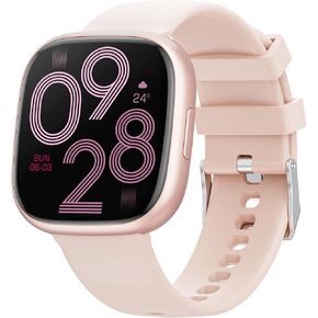 Smart Watches for Women Men,Smart Watch(Answer/Make Call) 1,72" HD Smart Watch for iPhone/Android Phones, Fitness Tracker with 100+ Sport Pedometer, Activity Tracker for Android iOS