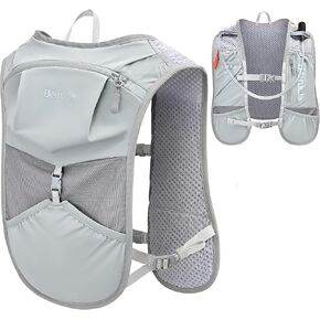 Hydration Running Backpack: Ultra Trail Running Vest for Marathon and Trekking Lightweight Hydration Bag ( Without Bladder)