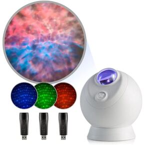 Blisslights Sky Lite Evolve X Starport (RGB) Galaxy Projector Bundle