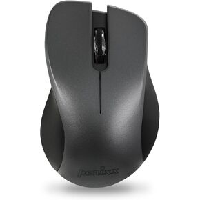 Perixx PERIMICE-821IB Wireless Bluetooth Mouse, Silent Click, Ergonomic Design, 33ft Range, Iron Black