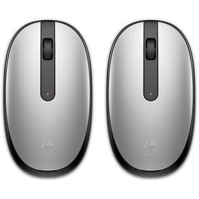 HP 240 Bluetooth Mouse-Silver, Bluetooth 5.1 Wireless, Swift Pair, 1600 DPI accurate tracking, 3 Buttons, Slim Portable, 2-year battery, for Wins PC, laptop, Notebook, Mac and Chromebook (43N04AA#ABA)