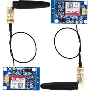 1pcs SIM800L GPRS GSM Module Quad Band Network 850/900/1800/1900MHz Onboard SIM Card Slot with Antenna Replacement SIM900A GSM Module