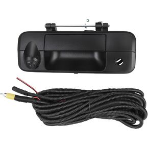 Rear View Tailgate Handle Backup Camera Replacement for 2007-2013 Toyota Tundra 2007 2008 2009 2010 2011 2012 2013 4.6L V8 4.0L V6 Parking Assist Camera Replace 69090-0C051 690900C051