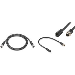 Humminbird 720073-2 AS EC 10E Ethernet Cable (10 Feet) & 720074-1 AS EC QDM 700 Series Ethernet Adapter Cable
