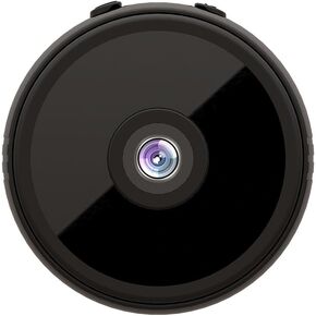 Home Camera 1080P Wireless WiFi Small Nanny Cam Portable Indoor Secret Tiny Video Security Cameras with AI Motion Detection Night Vision