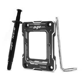 LGA 1700 Contact Frame Modification Kit, CPU Holder Intel 12th/13th/14th Generation CPU Anti-Bend Buckle(Black)