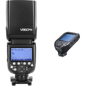 Godox V860III-N Camera Flash Speedlite with Godox XProII-N Wireless Flash Trigger Compatible for Nikon Camera