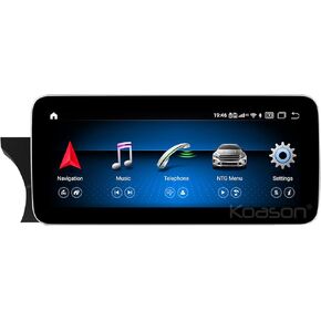 Android 10.25inch HD1920 ترقية الشاشة شاشة Multimedia Player GPS التنقل لـ Mercedes Benz C180 C200 C280 C300 C350 W204 S204 (2007-2010) NTG4.0