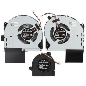 استبدال وحدة المعالجة المركزية+GPU+مروحة تبريد صغيرة لـ ASUS ROG STRIX GL703G GL703GS GL703GM S7B S7BM S7BS GL703GS-DS74 GL703GM-DF74 GL703GM-NS73 KF0A FK08 DC12V مروحة