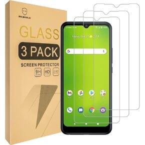 Mr.Shield [3-Pack] Designed For Cricket Icon 3 [Tempered Glass] [Japan Glass with 9H Hardness] Screen Protector with Lifetime Replacement