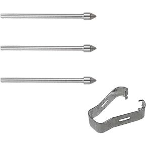 3 pcs/Set Metal Nibs/Tips Replacement for Samsung Galaxy Tab S6/S6 Lite/S7/S7 FE/S8/S8+/S8 Ultra/S9/S9FE+/S9 Ultra/S10+/S10 Ultra S Pen,Nibs/Tips+ Replacement Tweezer