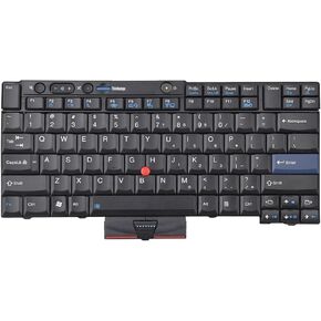 New Replacement Keyboard Compatible with Lenovo ThinkPad T400S T410 T410S T410I T410SI T420 T420I T420S T510 T510I T520 W510 W520 X220 X220I X220S X220T with Pointer Without Backlit