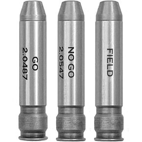 Forster Products 30-06 GO, NO-GO, & Field Headspace Gauge Set, 25-06, 6.5-06, 270 Winchester, 30-06, 8mm-06, 338-06, & 35 Whelen, SAAMI Dimensioned, Rimless, Hardened Steel, Precision Ground