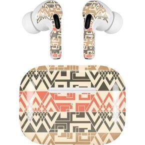 غلاف صوتي من Skinit متوافق مع Apple AirPods Pro (الجيل الثاني، 2022) تصميم Chromatic 01 المصمم في الأصل in Kuwait