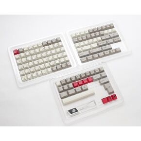 Ducky Vintage 133 Key Cherry Profile Triple Shot PBT Keycap Set