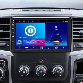 Android 13 Radio for Dodge RAM 1500 2500 3500 2013-2018 ، kosilado 9 Inch Stereo Dodge Ram Stereo مع Apple Carplay/Android Auto/Mirror Link/GPS Mavigation (فقط Fit Manual AC)