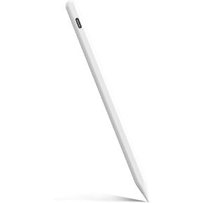 Stylus Pen for iPad 6th-11th Generation, Tilt Sensitivity, Pixel Precision, Stylus Pen Compatible with for Apple iPad Pro 11"/12.9"/M4, iPad Air 3/4/5/M2/M3,iPad mini 5/6 Gen 2018-2025 (White)