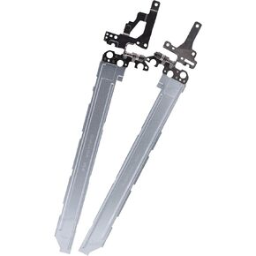 Deal4GO LCD Hinge Bracket assembly replacement for Dell Latitude 3540 E3540 Business Laptop 2023 (NON-Touch), Silver, Quake-L15