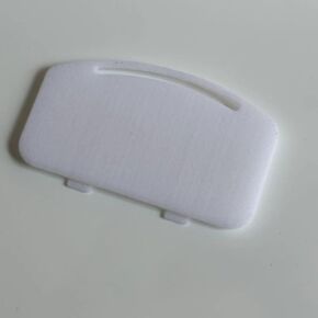 3D-Print Bottom Battery Cover for Logitech Ergo M575 Wireless Trackball Mouse,White