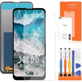 for Nokia X100 Screen Replacement for Nokia X100 5G LCD Display for TA-1399 LCD Digitizer Touch Screen Assembly Repari Parts Without Frame