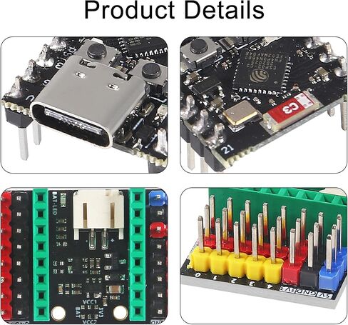 5pcs ESP32 ESP32-C3 Development Board ESP32 C3 Mini WiFi Bluetooth 160MHz Running Frequency 2.4GHz Wi-Fi & Bluetooth 5.0 ESP32 C3 Super mini for Arduino in Saudi Arabia