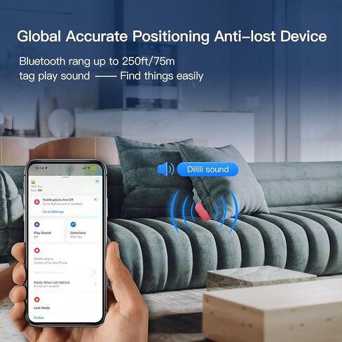 محدد موقع بطاقة تعقب الأمتعة بتقنية Bluetooth يعمل مع Apple Find My، جهاز تعقب ذكي لحقيبة السفر والحقيبة وحقيبة الظهر والمحفظة وبطارية قابلة للاستبدال وعلامة ذكية للعناصر (2 علامة سوداء وحقيبة) in Kuwait
