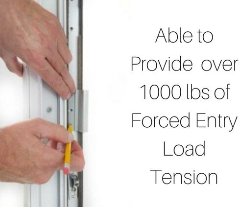 Double Bolt Lock for Glass Sliding Doors - Advanced Technology to Keep Your Family Safe and Secure - High Security Lock - Virtually Burglar Proof in Saudi Arabia