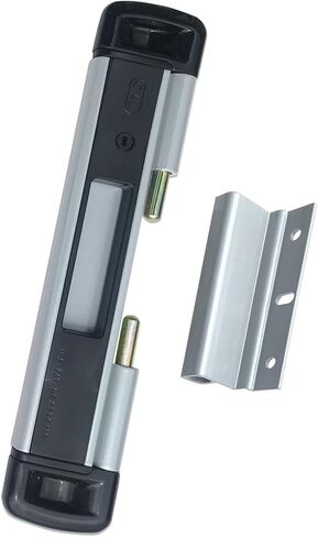 Double Bolt Lock for Glass Sliding Doors - Advanced Technology to Keep Your Family Safe and Secure - High Security Lock - Virtually Burglar Proof in Saudi Arabia