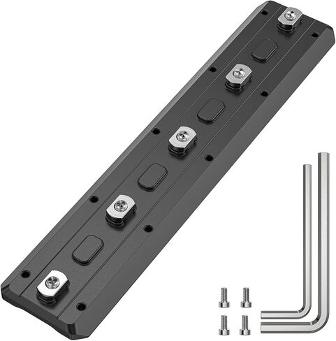 ML180 MLOK ARCA RAIL ، 7.09 '' ARCA Rail Mount Adapter Quick Phredible Plate Compatible ARCA Swiss & RRS Dovetail Devetail Ball Head للصيد وإطلاق النار in Kuwait