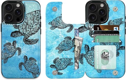 Fashionable Flip PU Leather Wallet Case with Card Holder, Kickstand Card Slots Case Compatible with Apple iPhone 16 Pro Max 6.9 inch 2024 - Black Composition Book in Kuwait