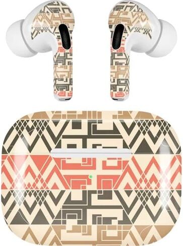 غلاف صوتي من Skinit متوافق مع Apple AirPods Pro (الجيل الثاني، 2022) تصميم Chromatic 01 المصمم في الأصل in Kuwait