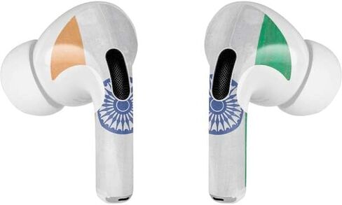 Skinit Decal Audio Skin Compatible with Apple AirPods Pro (2rd Gen, 2022) Originally Designed Japan Soccer Flag Design in Saudi Arabia
