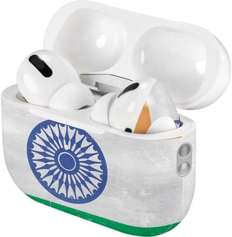 Skinit Decal Audio Skin Compatible with Apple AirPods Pro (2rd Gen, 2022) Originally Designed Japan Soccer Flag Design in Saudi Arabia