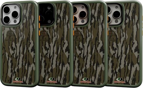 CellHelmet Fortitude Case لـ iPhone 16 Pro | Magsafe متوافق | حماية مزدوجة | إسقاط اختبار معتمد | صدمة متين iPhone 16 Pro Mossy Oak Case | كامو الأراضي السفلية in Kuwait