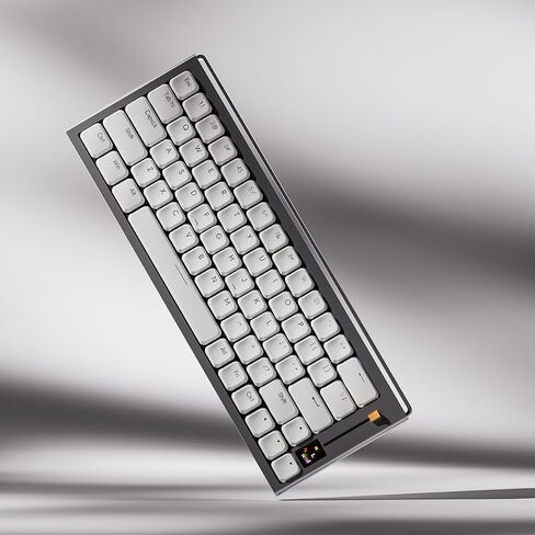 Sumgsn 112 Keys Low Profile White Doubleshot Keycaps Set for 60% 65% 75% 95% Mechanical Keyboards in Saudi Arabia