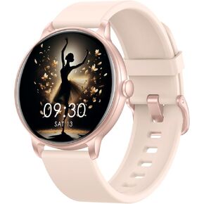 Smart Watch, 1.43'' AMOLED Smart Watches for Men Women (Answer/Make Call), Fitness Tracker with Heart Rate/Sleep Monitor, IP68 Waterproof Activity Tracker, Pedometer for Android iOS
