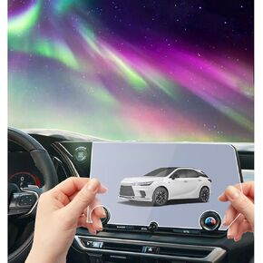 Tempered Glass Screen Protector Foil Compatible with 2025 2024 2023 Lexus RX 350 350H 450H 500H/2025 2024 Lexus TX 350 500H 14 Inch Touchscreen Cover Accessories Protective Film 9H Anti-Fingerprint HD