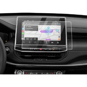 Karltys 2 Pack Screen Protector for Jeep Compass 2022 2023 2024 2025 10.1-Inch Touchscreen, Anti Glare Ultra Clear Tempered Glass, 2025 Compass Accessories Navigation Protective Film