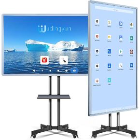 Smart Board, 49 Inch Digital Electronic Whiteboard and Smartboard for Classroom, 4K UHD Touch Screen All-in-One Computer for Digital Signage Displays and Player Advertising(Board Only)