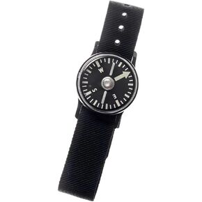 Cammenga Tritium Wrist Compass J582T - Military Grade Compass Bracelet for Outdoor Adventure - Radiant Tritium Glow Compass for Dim Light Visibility