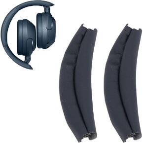 WH XB910N Replacement Headband Pad for WHXB910N Headphones Headband Protector, Black, Easy DIY Installation