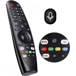 Voice Magic Remote AKB75855501 Compatible with LG OLED QNED NanoCell Webos Smart TV with Pointer and Voice Function
