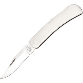 Bear & Son - MANUAL - 2.25" - Clip Point - 440 Stainless Steel - Stainless Steel - Lightweight for Everyday Carry - 126