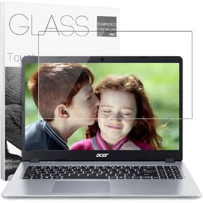 9H Tempered Glass Screen Protector for 15.6inch Acer Chromebook 15, Acer Aspire 5 A515-43 A515-54 A515-55 A515-56, Acer Aspire E15, Acer Nitro 5 AN515-58/57/56/55/54/45/43/44, Acer Predator 300