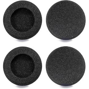 Ear Pads for Jabra Headset, Replacement Ear Cushions Headphone Earpads for Jabra PRO 920 930 9450 9470 GN2000 Biz 1500 1900 2400II Plantronics HW251N 510 520 Blackwire 3210 3220 3310 3320-4 Pack