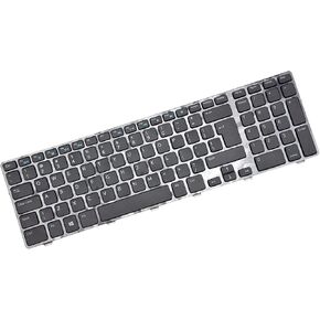 New English Laptop Replacement Keyboard for Dell Inspiron 17R 3721 Series 5721 3737 5737 N3721 N5721 M731R 5735 US Layout