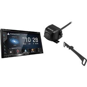 Kenwood Excelon DNX697S 6.8 "استقبال Clear Resistive Pane Scircifice DVD مع Radio Bluetooth & HD | Garmin Mavigation | Plus Kenwood CMOS-230LP كاميرا احتياطية عالمية