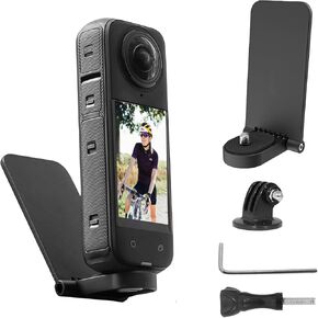 Insta 360 X5 Magnetic Mount Stand, with 1/4 Screw Tabletop Base Holder Bracket Camera Accessories for Insta360 X5 X4 X3 X2 X ACE Pro RS R GO 3S, Go pro Hero 13 12 and DJI OSMO Action 5 Pro 4 3 2