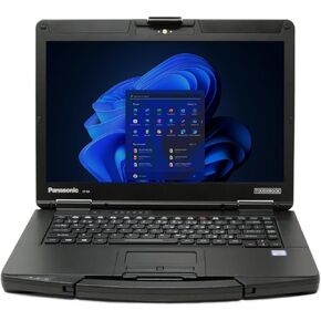 Panasonic Toughbook 54 MK3 Semi-Rugged Laptop, 14" HD Display, Core i5-7th Gen, 512GB SSD, 32GB, Webcam, DVD Super Multi, Windows 11 Pro, New Battery (Renewed)